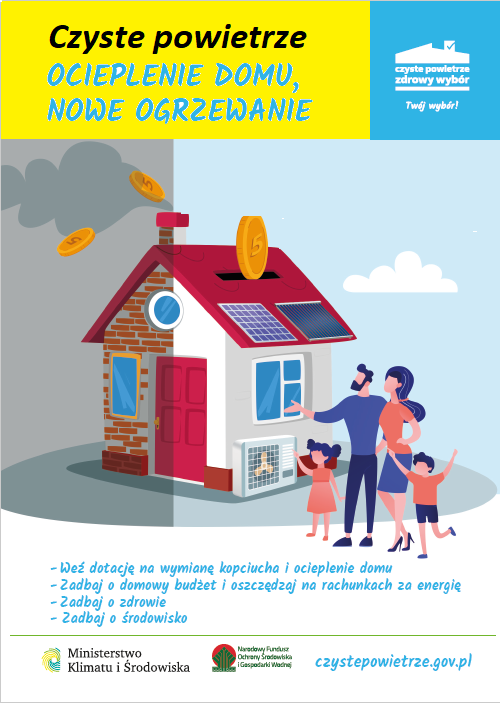 Czyste powietrze. Zapraszamy na spotkania informacyjne